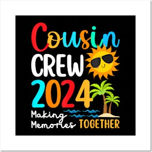 Cousin crew 2024 Summer Vacation Beach Family Trips Posters and Art